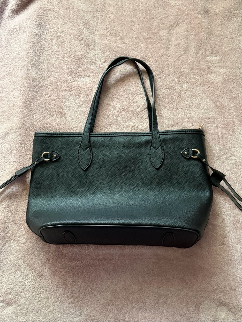 Black Tote Bag - Classic Everyday Handbag